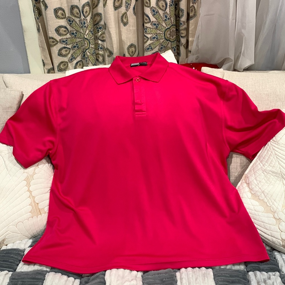 No tag excellent conditions polo shirt Body club hot pink size 3XL